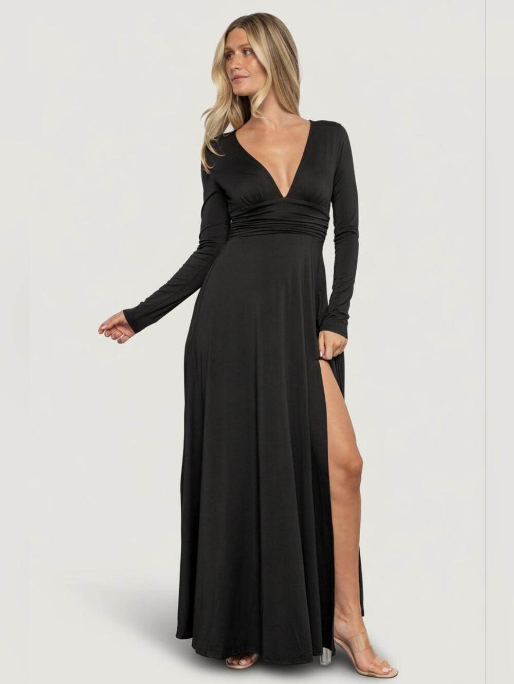 BALTIC BORN Arianna Maxi Dress Black